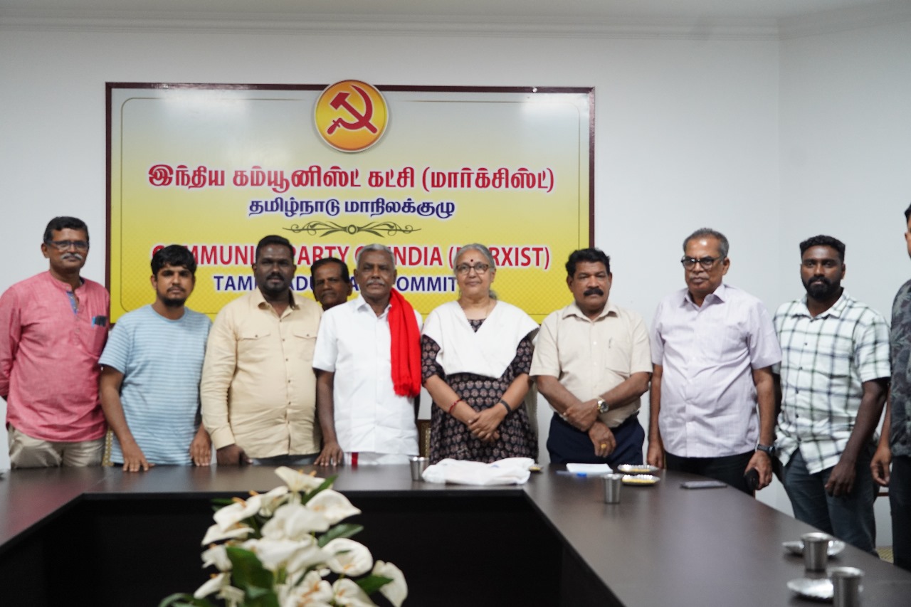 மார்க்சிஸ்ட் கம்யூனிஸ்ட் கட்சி தலைவர்களுடன்இலங்கை அமைச்சர்கள் சந்திப்பு..!