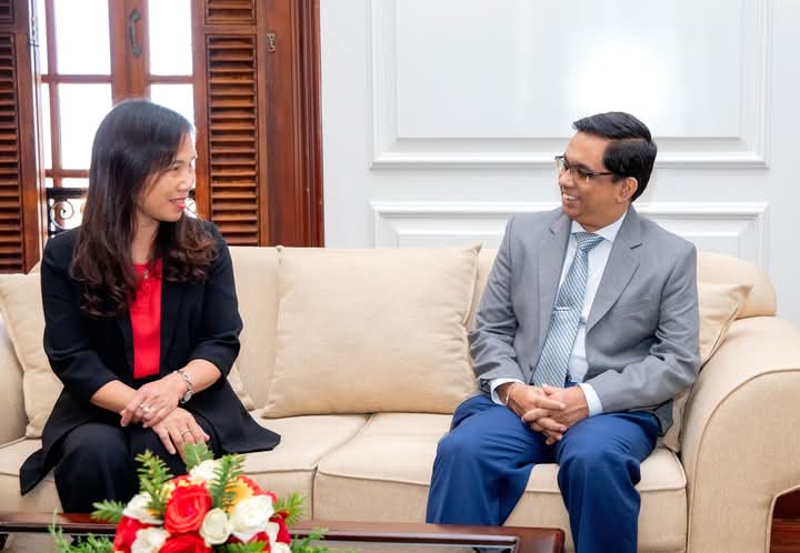 ஜனாதிபதியின் செயலாளருக்கும் வியட்நாம் தூதுவருக்கும் இடையில்  சந்திப்பு