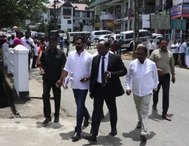 நுவரெலியா மாவட்டத்தில் வேட்பு மனு தாக்கல் செய்த இதொகா!