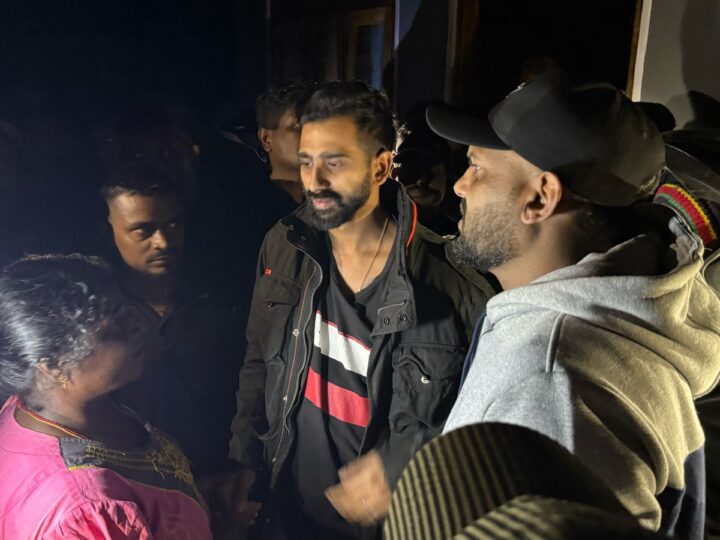 தீ விபத்தில் பாதிக்கப்பட்ட மக்களை நேரில் சென்று சந்தித்தார் ஜீவன் தொண்டமான்