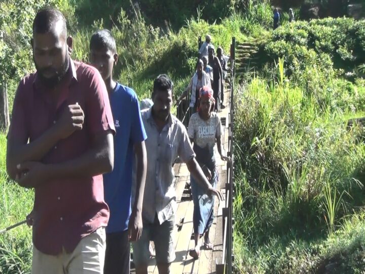 எல்பட  பிரதான தொங்கு பாலம் புனரமைப்பு தொடர்பாக ஜனாதிபதி நடவடிக்கை எடுக்க வேண்டும், மக்கள் கோரிக்கை