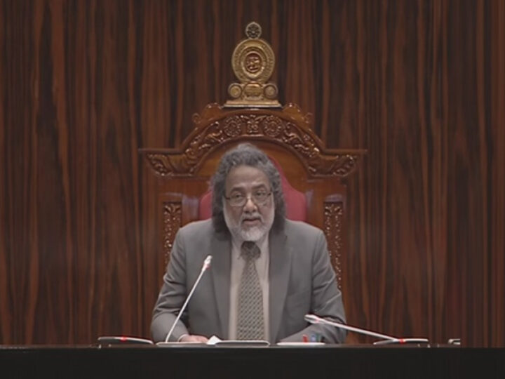 உயர் நீதிமன்றத்தில் சவாலுக்குட்படுத்தப்பட்ட “சேர்பெறுமதி வரி ” எனும் சட்டமூலம் தொடர்பான உயர்நீதிமன்றத்தின் தீர்மானத்தை அறிவித்தார் சபாநாயகர்!