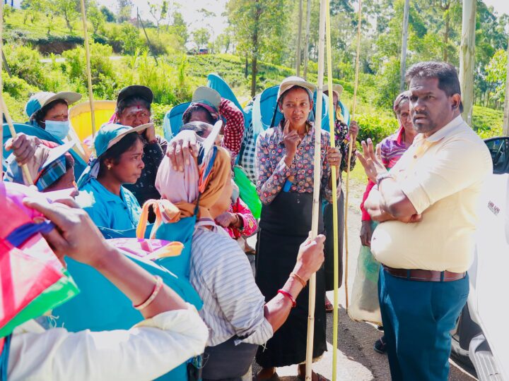 நுவரெலிய மாவட்டத்தில் மக்களுடன்  பிரதி அமைச்சர் சுந்தரலிங்கம் பிரதீப்!