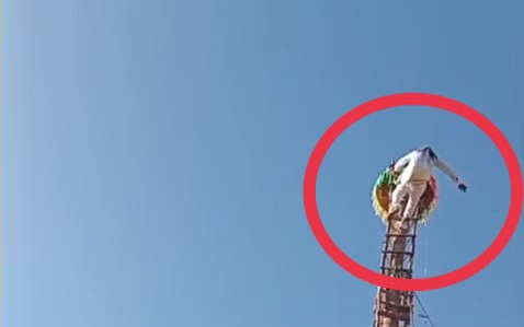 பொன்னர் சங்கர் நாடகத்தில் கம்ப மரம் ஏறும் போது தவறி விழுந்தவர்  உயிரிழப்பு.