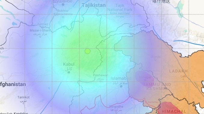 ஆப்கானிஸ்தானில் நிலநடுக்கம்