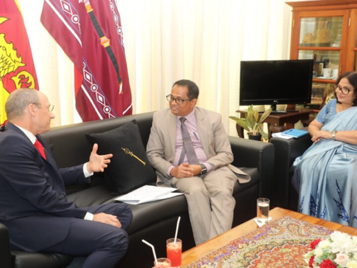 இலங்கைக்கான இஸ்ரேல் தூதுவர் சபாநாயகர் ஜகத் விக்கிரமரத்னவை சந்தித்தார்