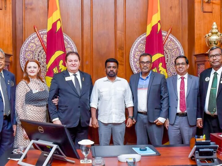 ஜனாதிபதிக்கும் சர்வதேச லயன்ஸ் கழகத் தலைவருக்கும் இடையில் சந்திப்பு