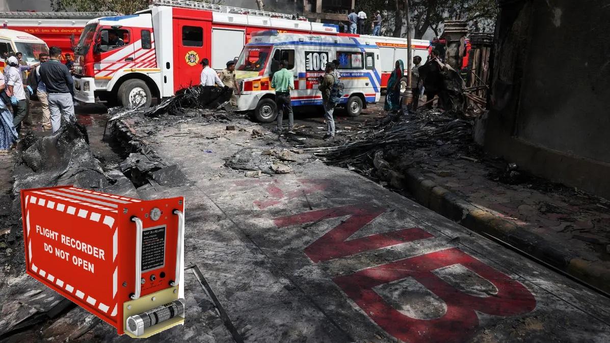 அகமதாபாத் விமான விபத்து – கருப்புப் பெட்டி மீட்பு !