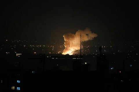 இஸ்ரேல் மீது ஈரான் பதில் தாக்குதல்