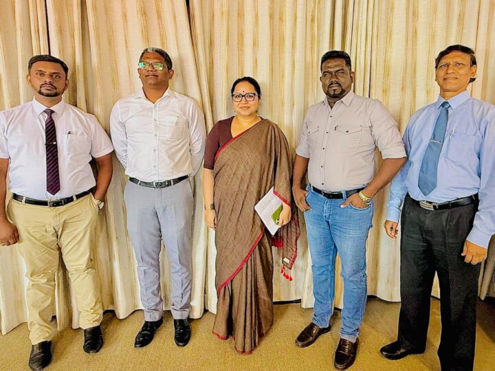 இந்திய உயர்ஸ்தானிகராலயத்தின் செயலாளருடன் சந்திப்பு