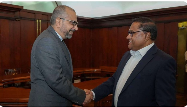 அமைச்சர் விஜித மற்றும் ஈரான் தூதுவர் இடையே கலந்துரையாடல்