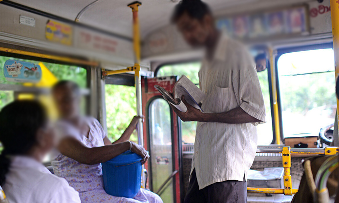 பேருந்தில் பயணச்சீட்டை கட்டாயமாக்க நடவடிக்கை