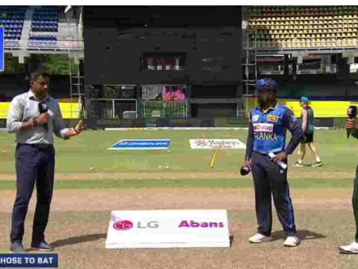 இலங்கை அணி நாணய சுழற்சியில் வெற்றி