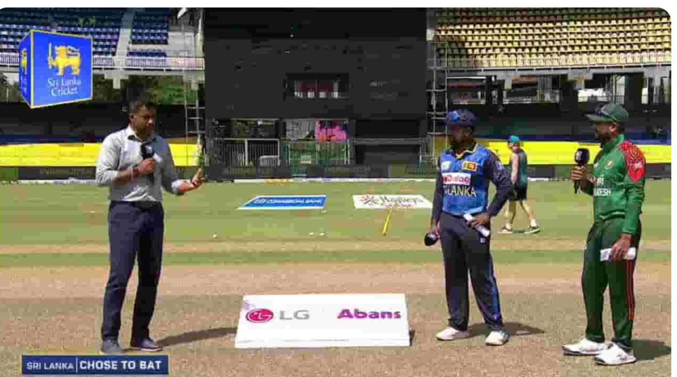 இலங்கை அணி நாணய சுழற்சியில் வெற்றி