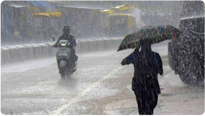 சில பிரதேசங்களுக்கு மழை