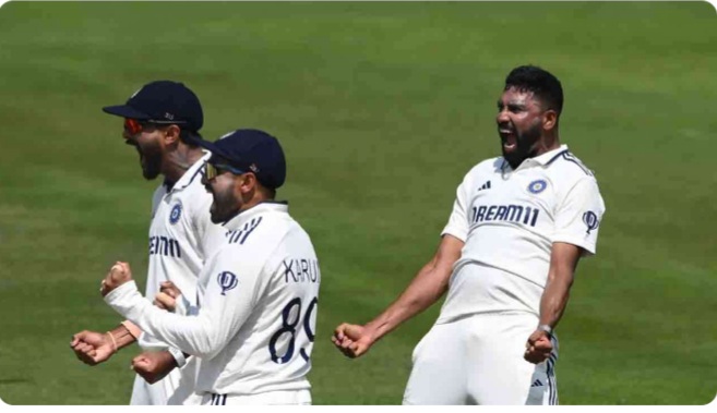 எல்லை மீறிய முகமது சிராஜ்