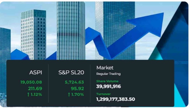 புதிய வரலாற்று சாதனை படைத்த கொழும்பு பங்கு சந்தை