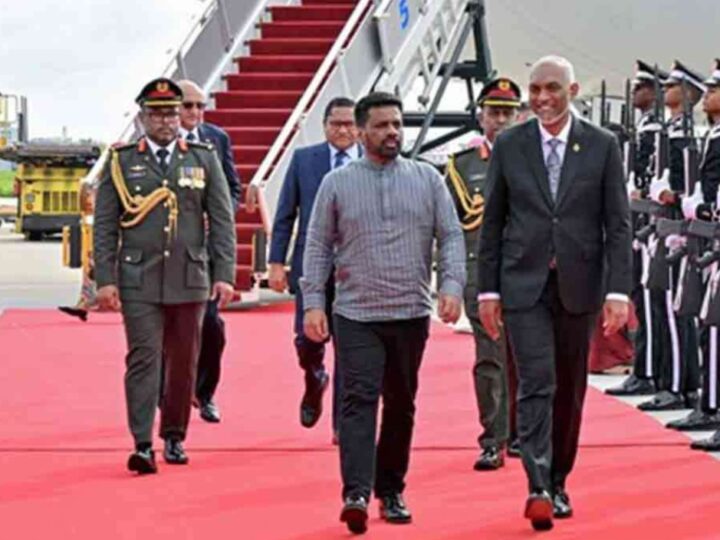 ஜனாதிபதிக்கு மாலைத்தீவில் அமோக வரவேற்பு