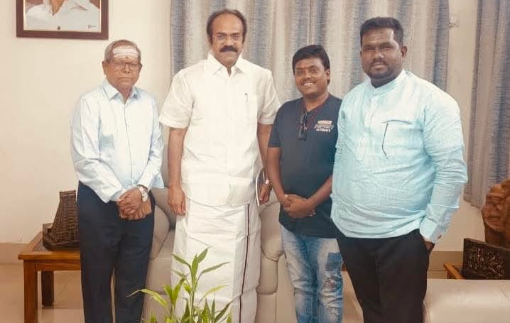 தமிழக அமைச்சர் தங்கம் தென்னரசுவுடன் பிரதியமைச்சர் பிரதீப் சந்திப்பு!