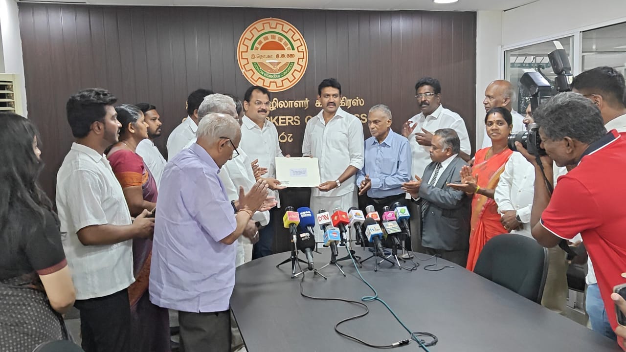 செந்தில் தொண்டமானுக்கு தமிழ்நாடு முதலமைச்சர் வழங்கிய கௌரவம்