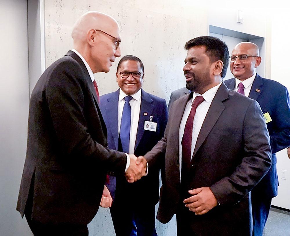 ஐ.நா.ம உரிமைகள் பேரவை உயர் ஸ்தானிகரை சந்தித்தார் ஜனாதிபதி!