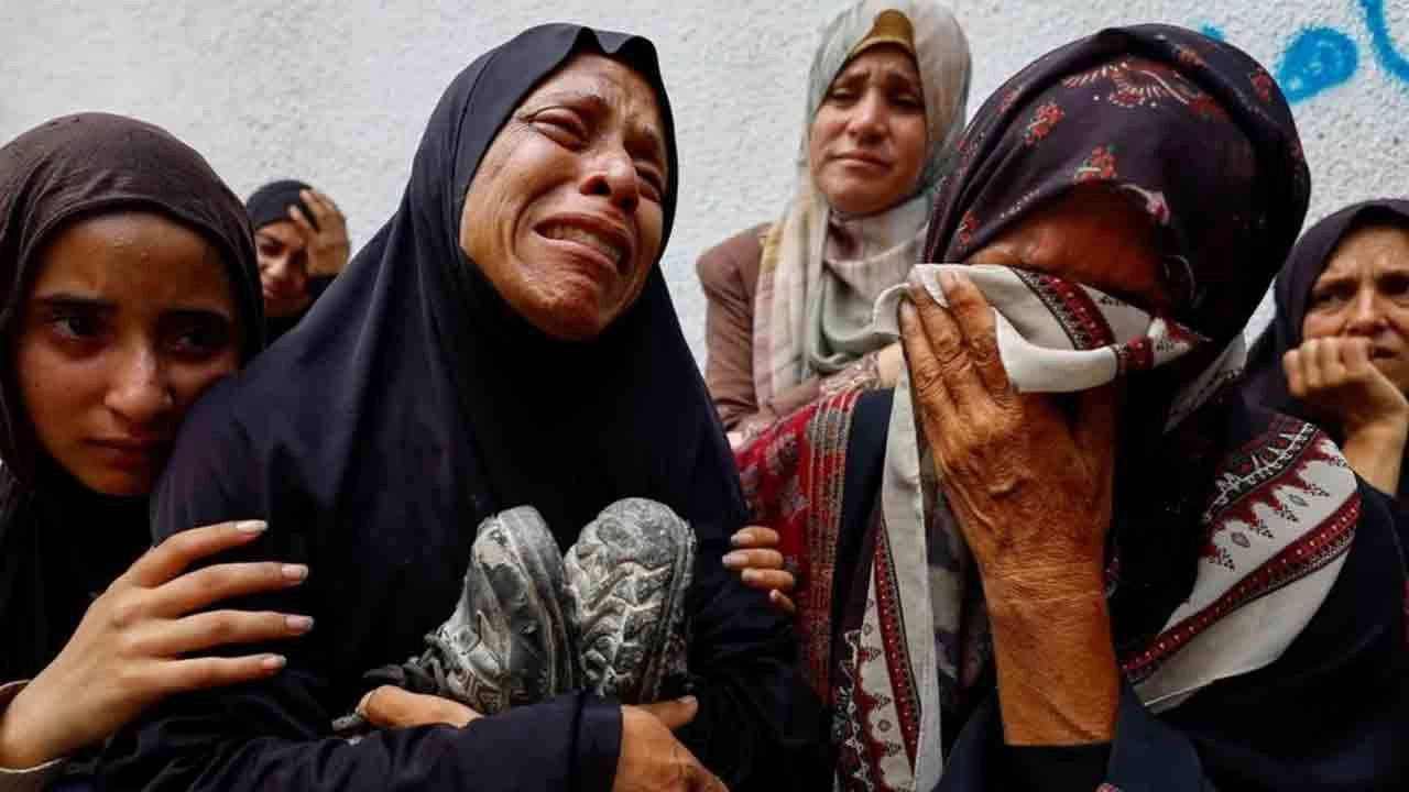 காசாவில் பாலஸ்தீனர்களுக்கு எதிராக இஸ்ரேல் இனப்படுகொலை