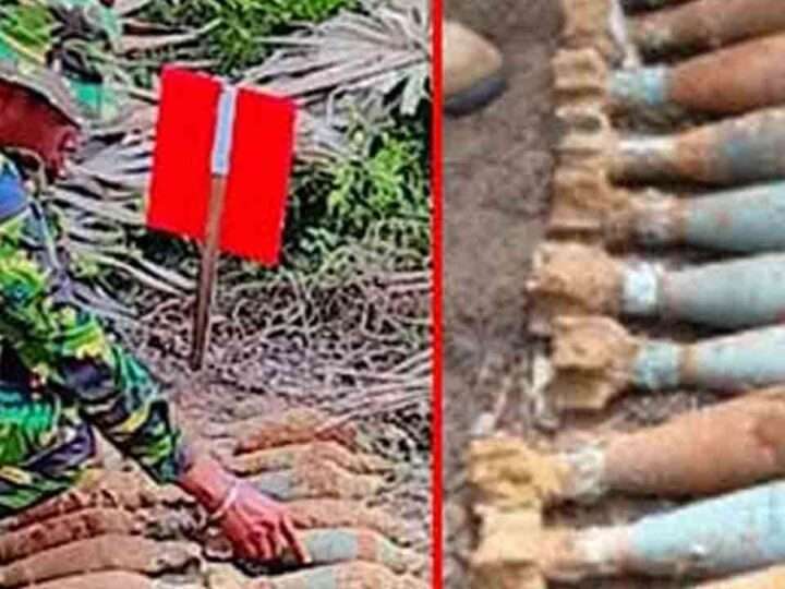 முகமாலையில் மோட்டார் குண்டுகள் மீட்பு