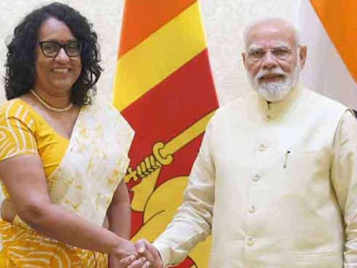 இந்தியப் பிரதமரைச் சந்தித்தார் இலங்கைப் பிரதமர் ஹரினி