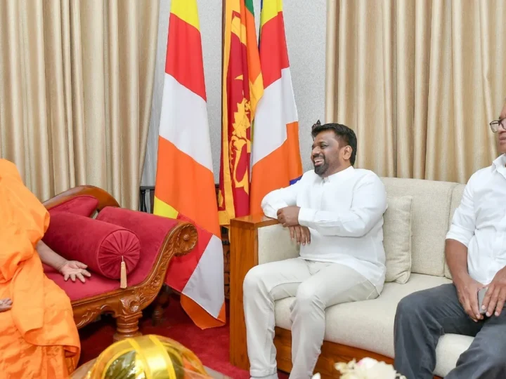 மகாநாயக்க தேரர்களுடன் ஜனாதிபதி சந்திப்பு