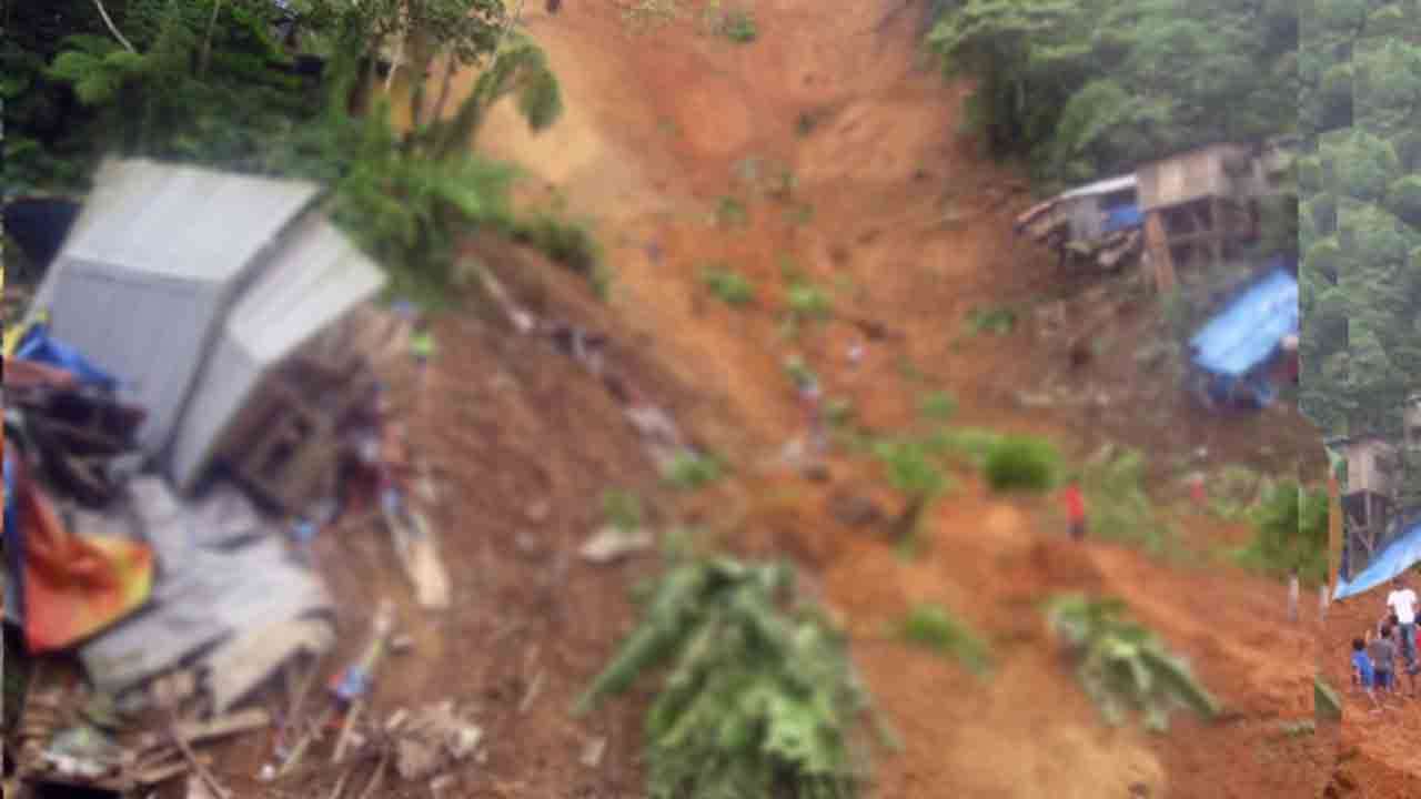 கண்டி மண்சரிவில் மூவர் பலி; 17 பேர் மாயம்