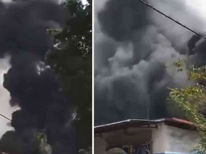 திவுலப்பிட்டி டயர் தொழிற்சாலையில் தீ விபத்து