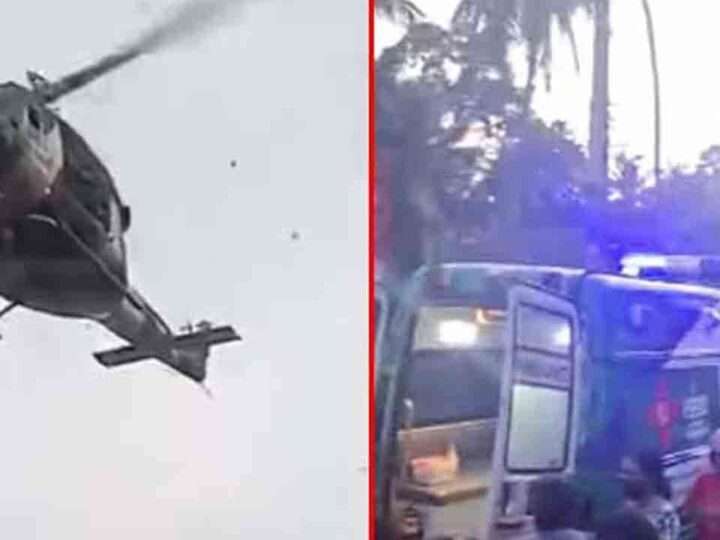 லுணுவில ஹெலிகொப்டர் விபத்தில் விமானி உயிரிழப்பு