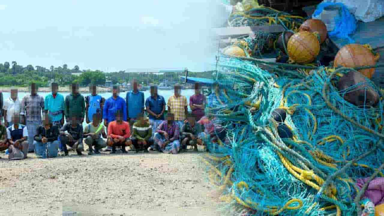 எல்லை தாண்டிய மேலும் 14 இந்திய மீனவர்கள் கைது