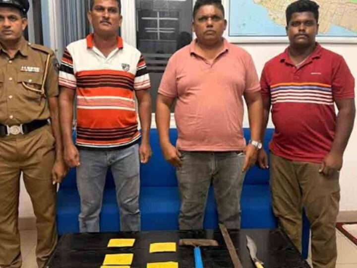 போதைப்பொருளும் ஆயுதங்களும் வைத்திருந்த 9 பேர் கைது