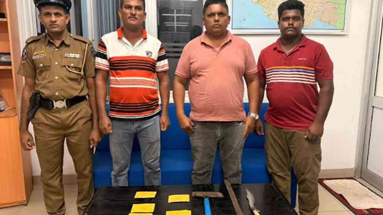 போதைப்பொருளும் ஆயுதங்களும் வைத்திருந்த 9 பேர் கைது