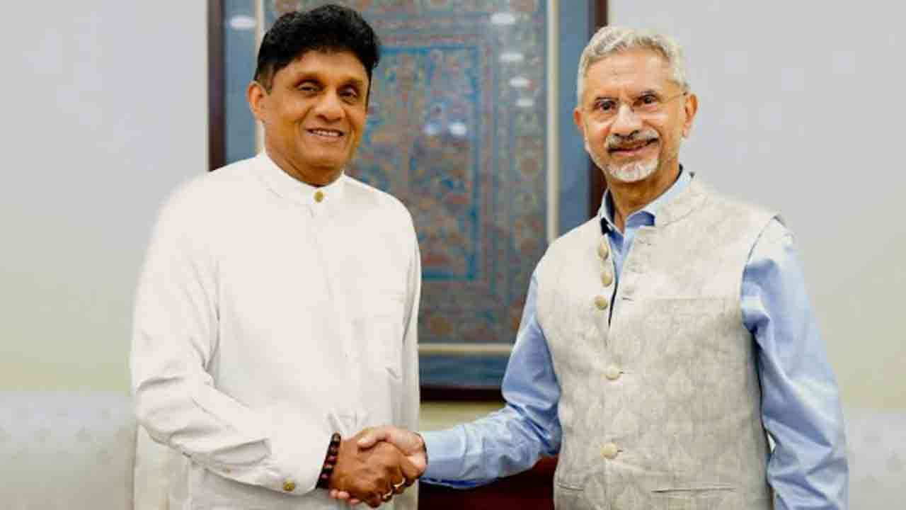 ஜெய்சங்கரைச் சந்தித்தார் சஜித் பிரேமதாச