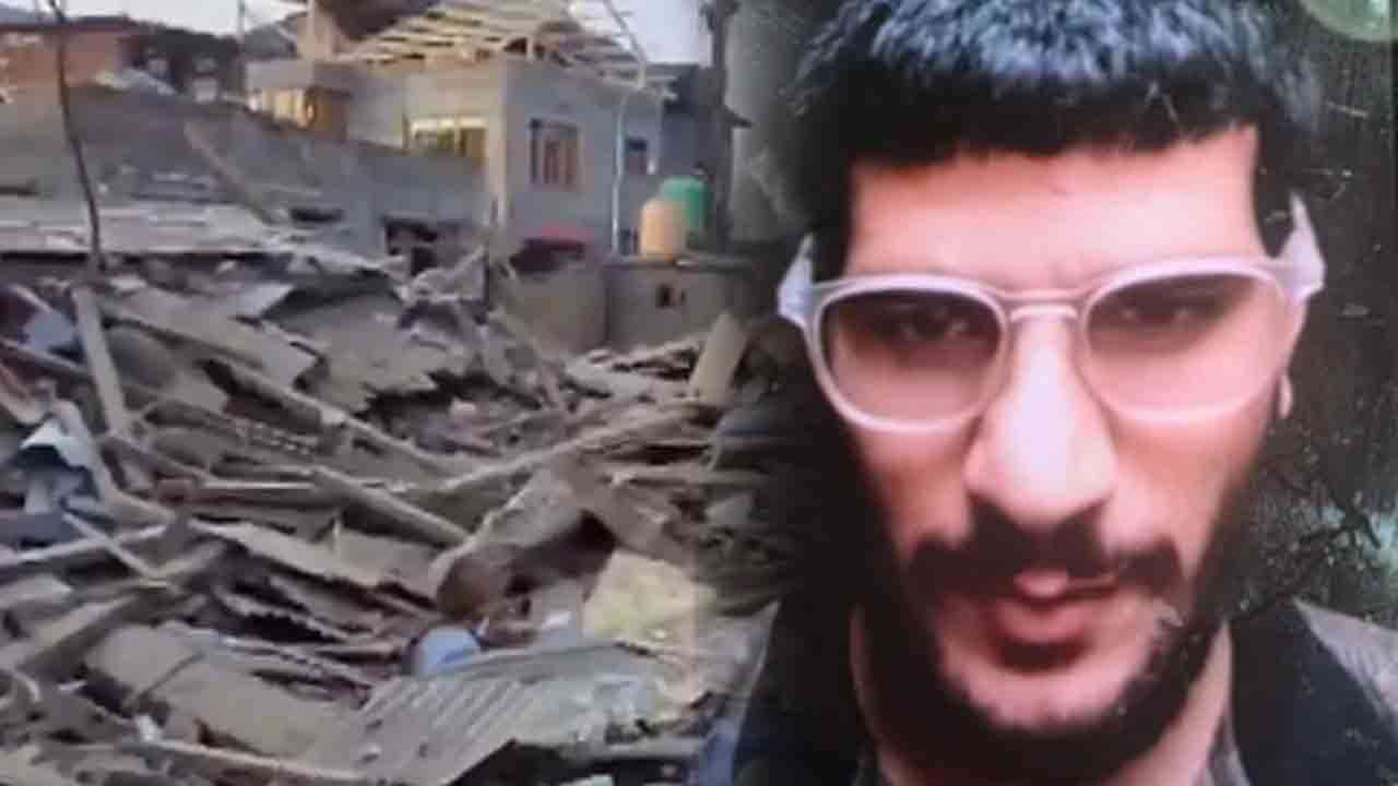 டில்லி தற்கொலைதாரியின் காஷ்மிர் வீடு தரைமட்டம்!