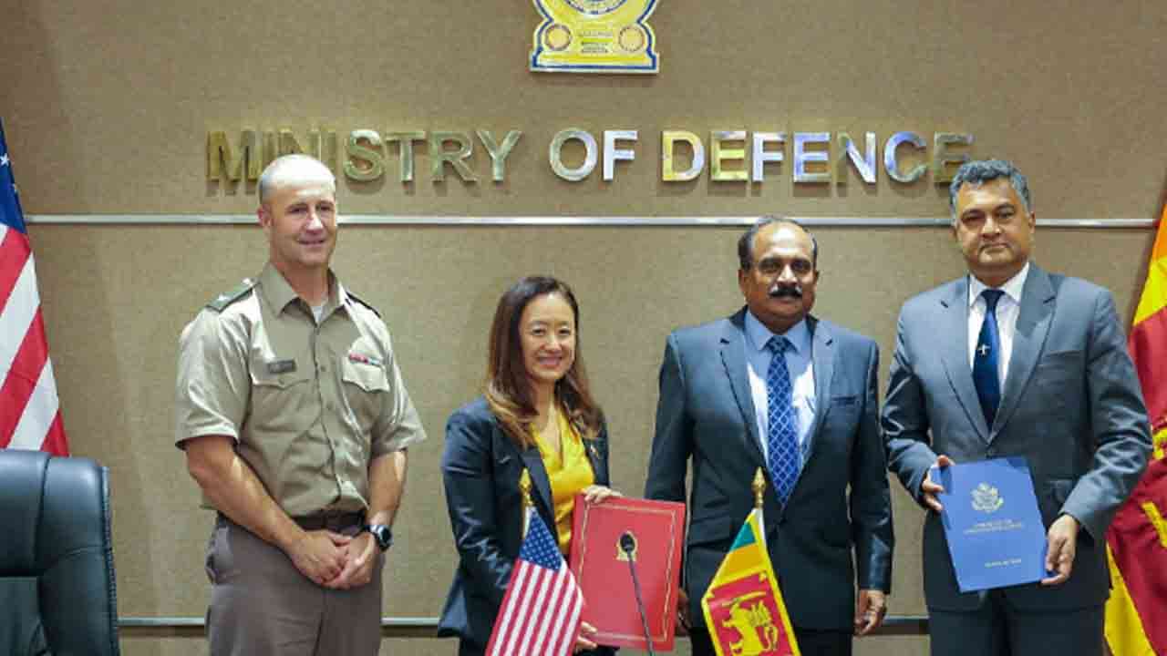 இலங்கை – அமெரிக்கா புரிந்துணர்வு ஒப்பந்தம்