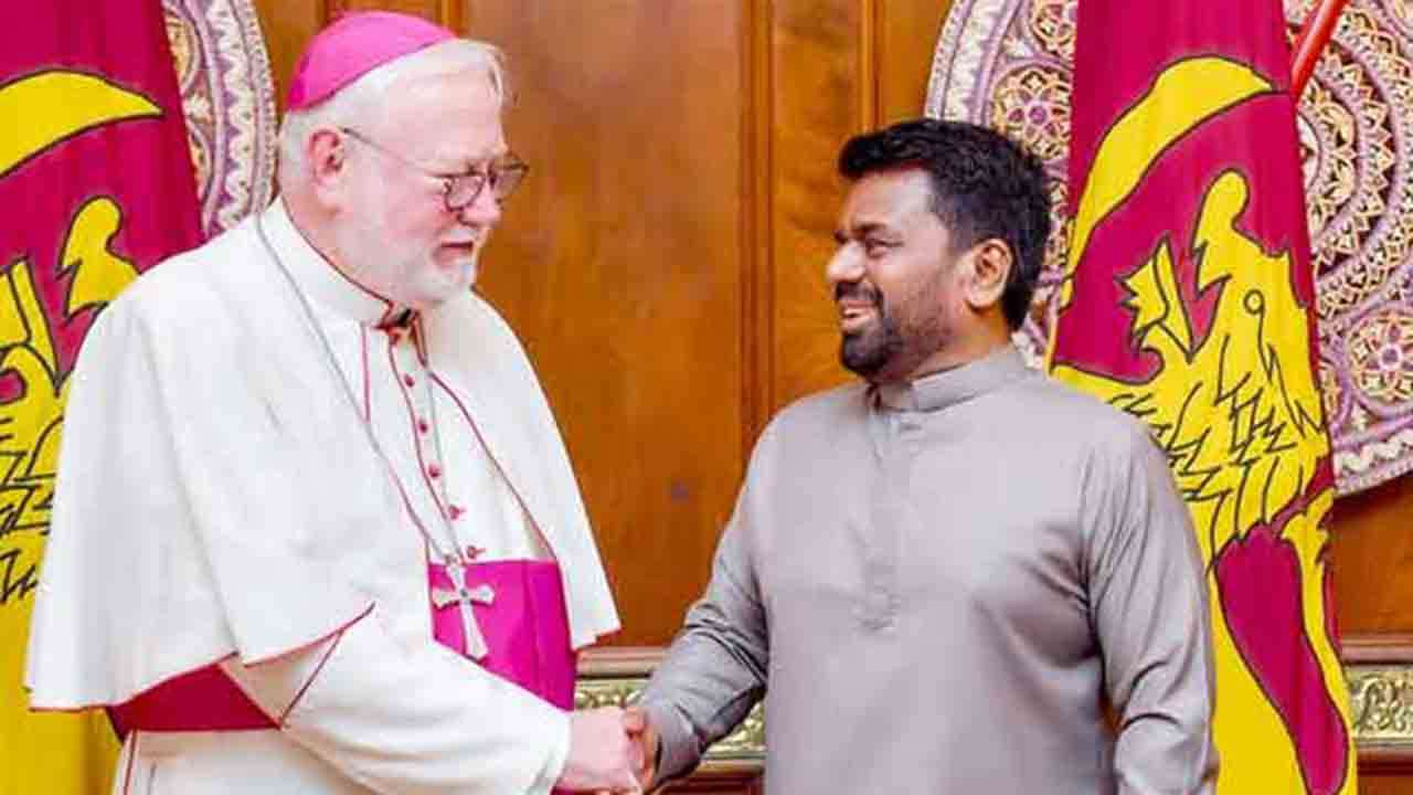 அரசாங்கத்திற்கு பேராயர் போல் ரிச்சர்ட் கல்லாகர் பாராட்டு