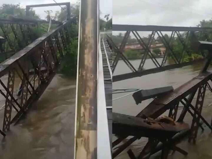 பெந்தர பழைய பாலம் இடிந்து விழுந்தது