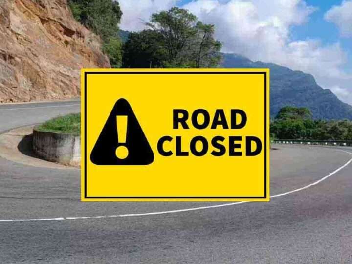 கண்டி – மஹியங்கனை வீதியின் ஒரு பகுதிக்கு பூட்டு