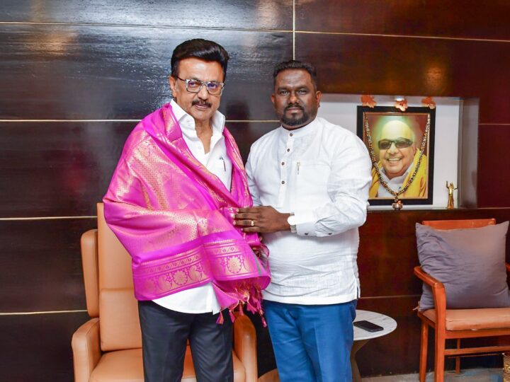 தமிழ்நாடு முதலமைச்சரைச் சந்தித்தார் பிரதியமைச்சர் சுந்தரலிங்கம் பிரதீப்