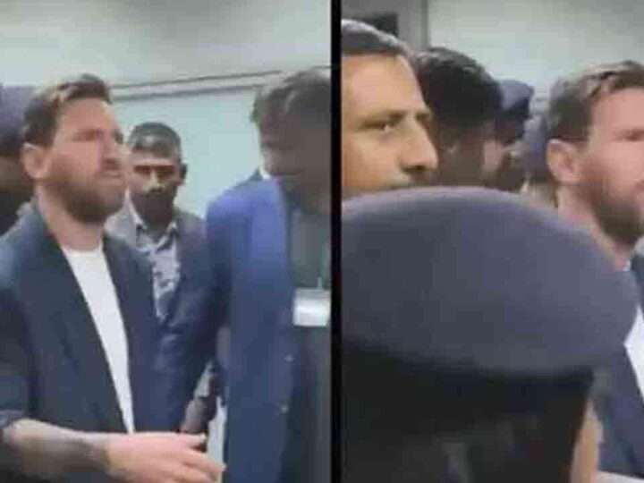 இந்தியா வந்தடைந்த மெஸ்ஸிக்கு அமோக வரவேற்பு