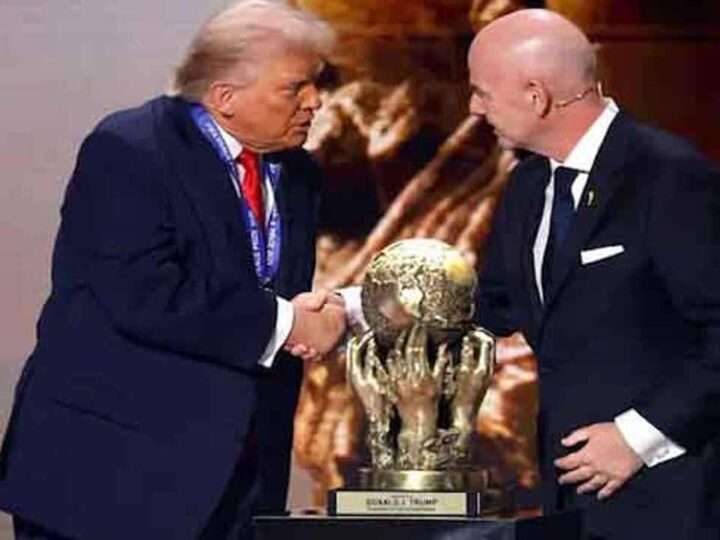 டொனால்ட் டிரம்பிற்கு ‘FIFA சமாதான விருது’