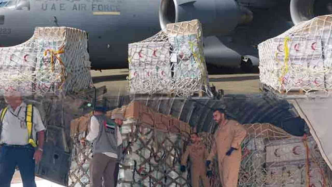 துபாயிலிருந்து நிவாரணப்பொருள் களுடன் மேலும் 2 விமானங்கள்