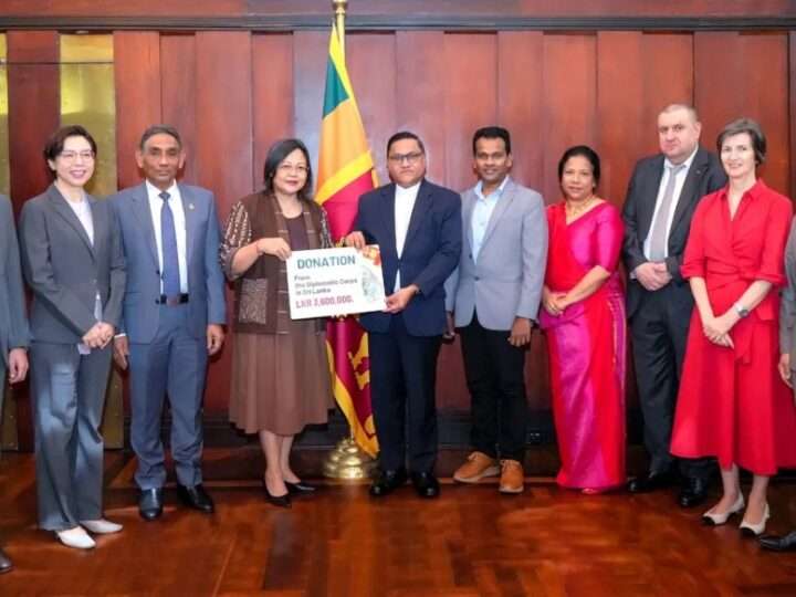 ‘Rebuilding Sri Lanka’ நிதியத்திற்கு 3.6 மில்லியன் ரூபாய் நன்கொடை