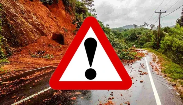 இரு மாவட்டங்களுக்கு மண்சரிவு சிவப்பு எச்சரிக்கை!