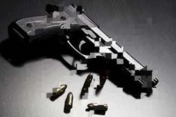 தண்ணீர் தொட்டியில் இருந்து கைத்துப்பாக்கி மீட்பு