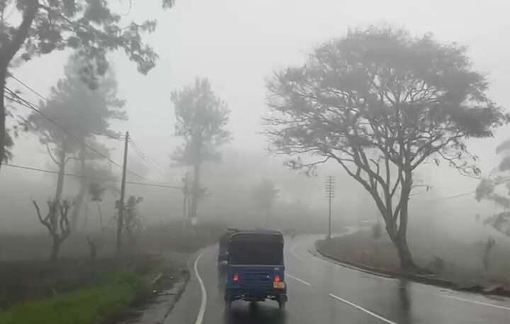 நுவரெலியாவில் கடும் குளிர்! உறைய வைக்கும் பனி!