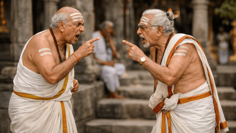 இரு குருக்கள்மாரிடையேயான மோதலில் ஒருவர் பலி!